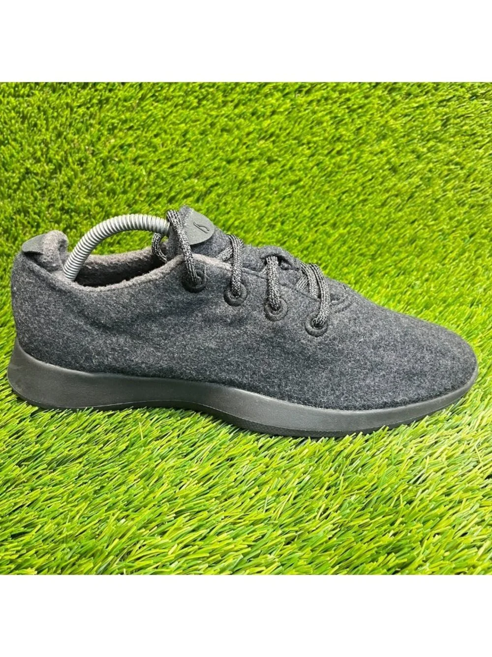 Allbirds Wool Runners Mens Size 10 Black Athletic Running Walking Shoes Sneakers